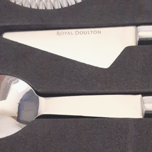 Royal Doulton Metal Mixing Bar Set Drinks cocktail party entertain 4 pc set NWT - Picture 4 of 10
